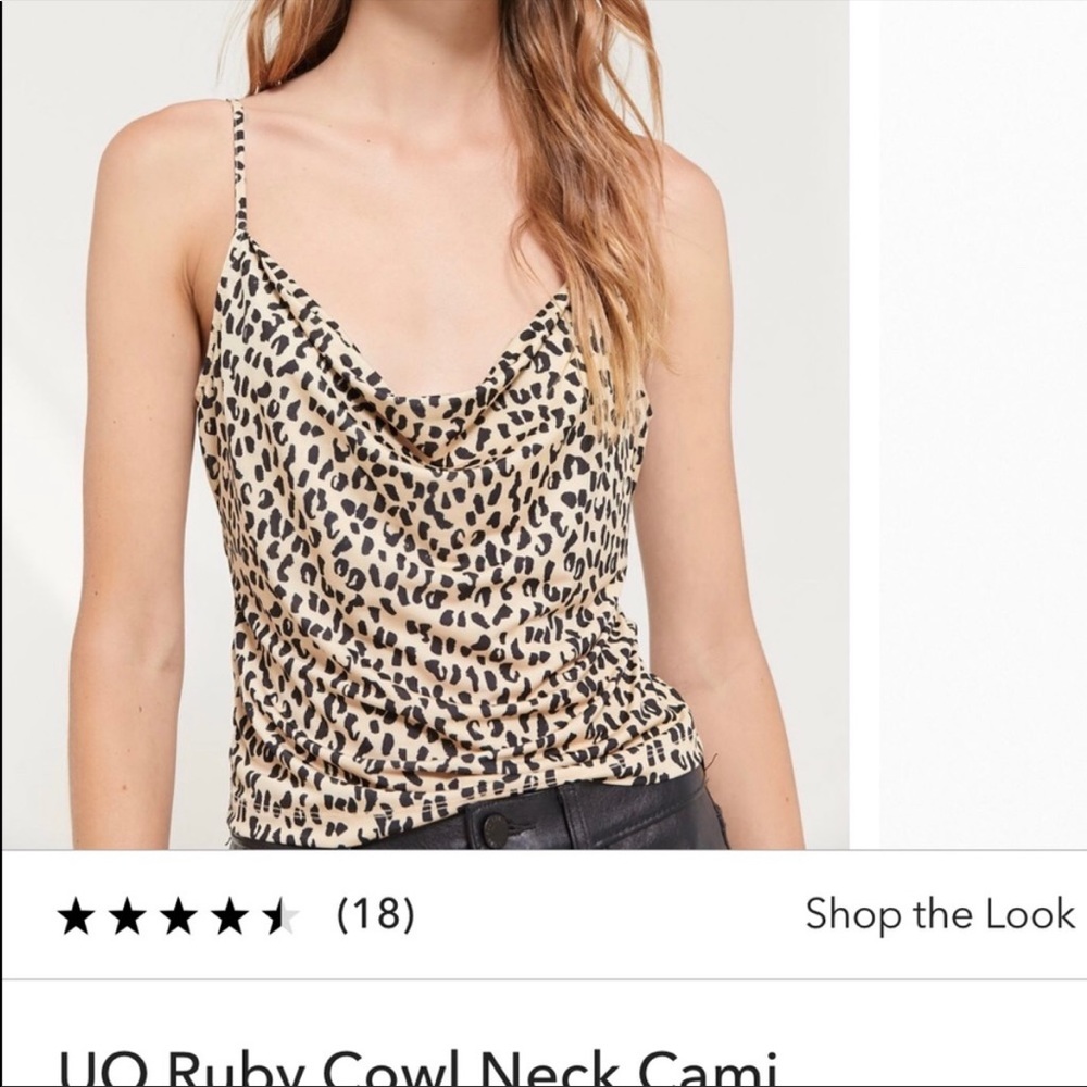UO Ruby Cowl Neck Tank NWT